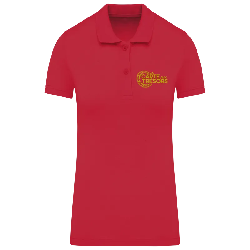 Polo Bio manches courtes Femme La Carte aux Trésors
