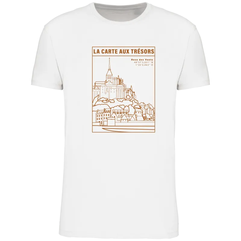Tee shirt Bio Enfant Timbre La Carte aux Trésors