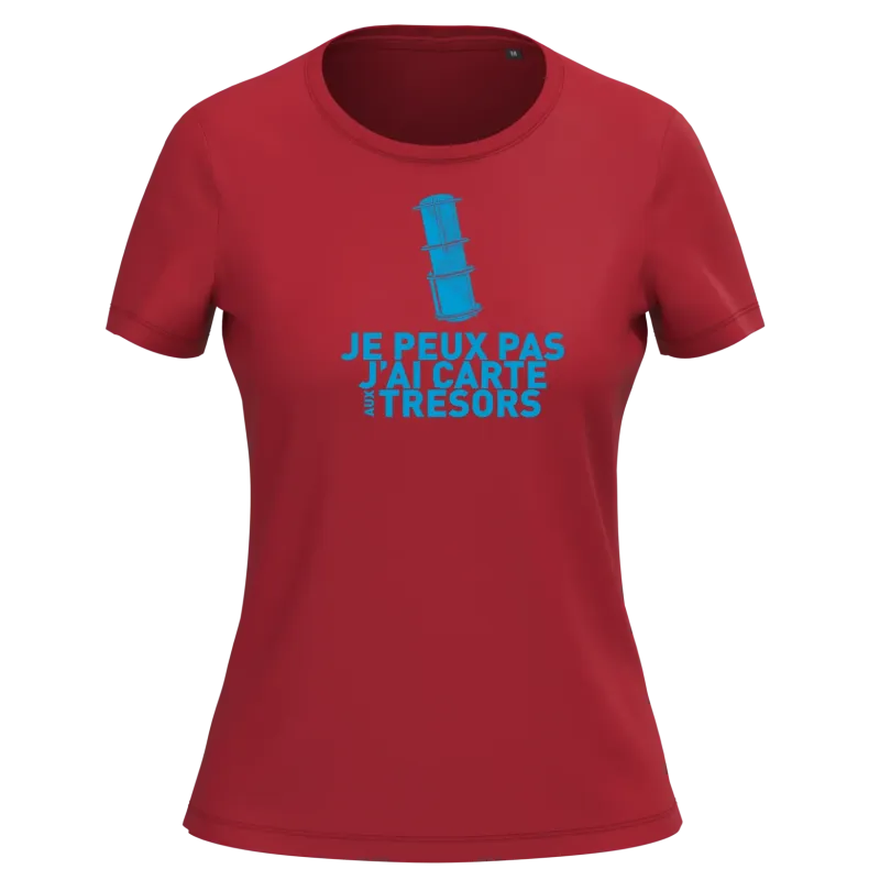 Tee shirt Bio Femme Capsule Bicolore La Carte aux Trésors