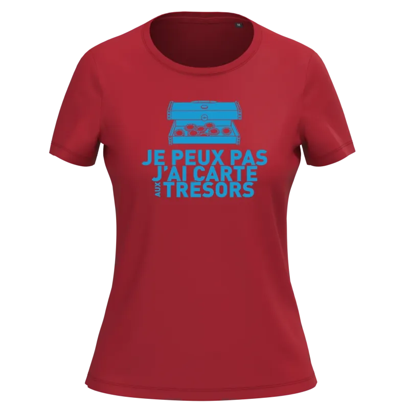 Tee shirt Bio Femme Trésors La Carte aux Trésors