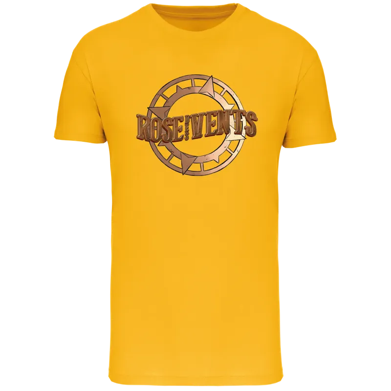 Tee shirt Bio Homme Rose des Vents La Carte aux Trésors