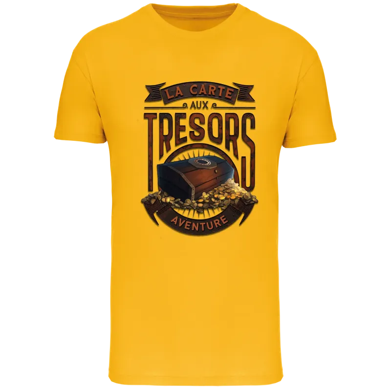 Tee shirt Bio Enfant Rose des vents La Carte aux Trésors