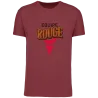 Tee shirt Bio Homme Equipe Rouge La Carte aux Trésors
