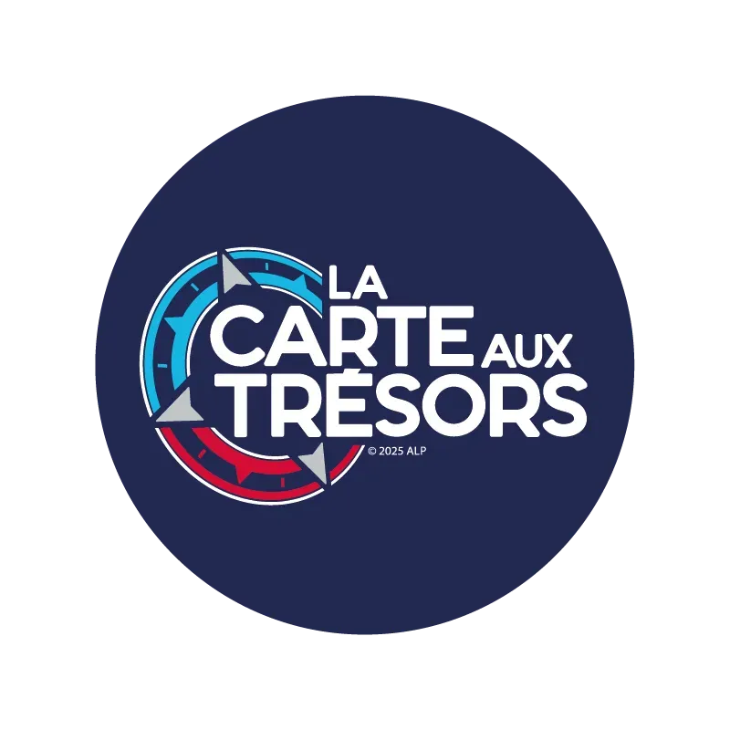 Sous-verre souple et non absorbant La Carte aux Trésors