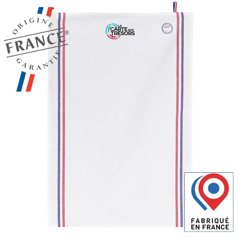 Torchon Origine France Garantie La Carte aux Trésors
