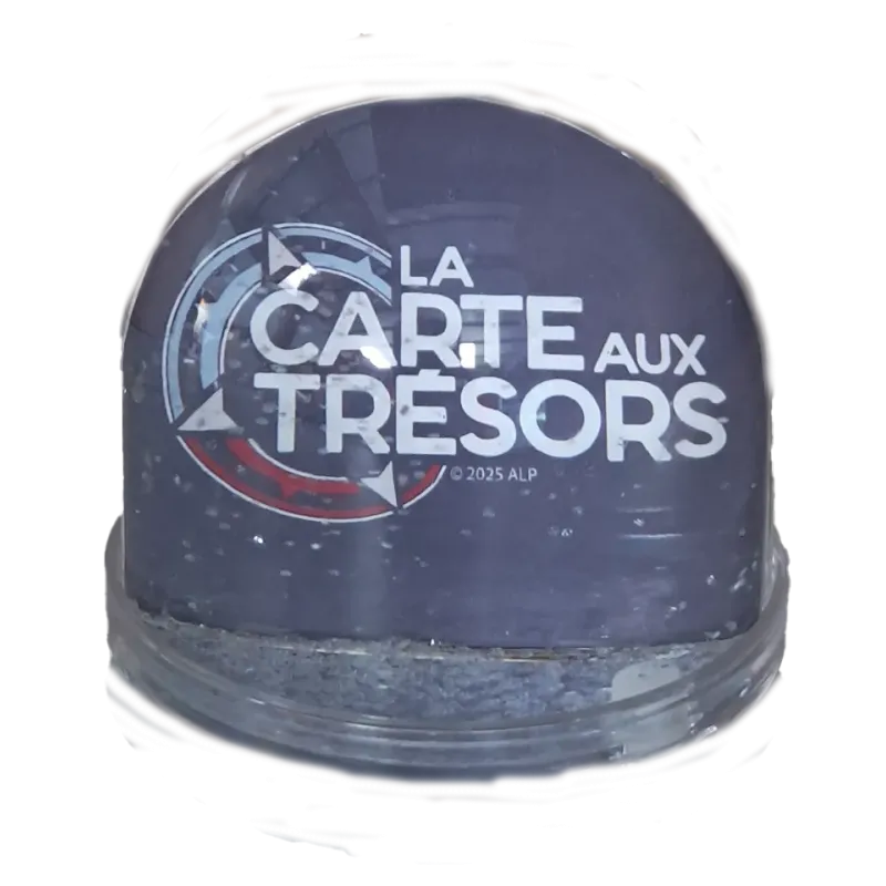 Boule à neige La carte aux Trésors